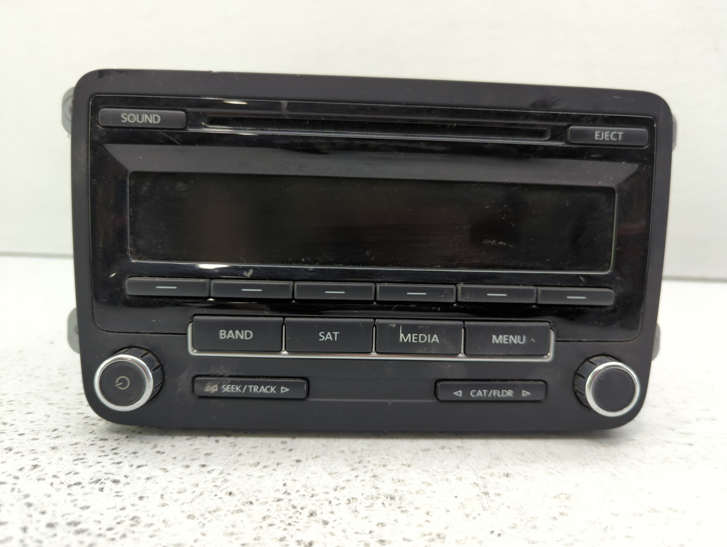 2014 Volkswagen Jetta Radio AM FM Cd Player Receiver Replacement P/N:1K0 035 164 F Fits Fits 2013 2015 OEM Used Auto Parts -