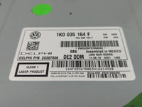 2014 Volkswagen Jetta Radio AM FM Cd Player Receiver Replacement P/N:1K0 035 164 F Fits Fits 2013 2015 OEM Used Auto Parts -