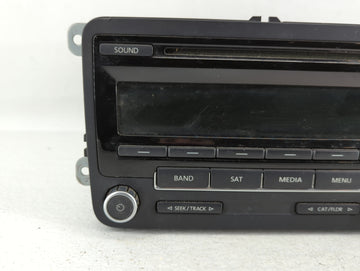 2011-2014 Volkswagen Jetta Radio AM FM Cd Player Receiver Replacement P/N:1K0 035 164 D 1K0 035 164 F Fits OEM Used Auto Parts