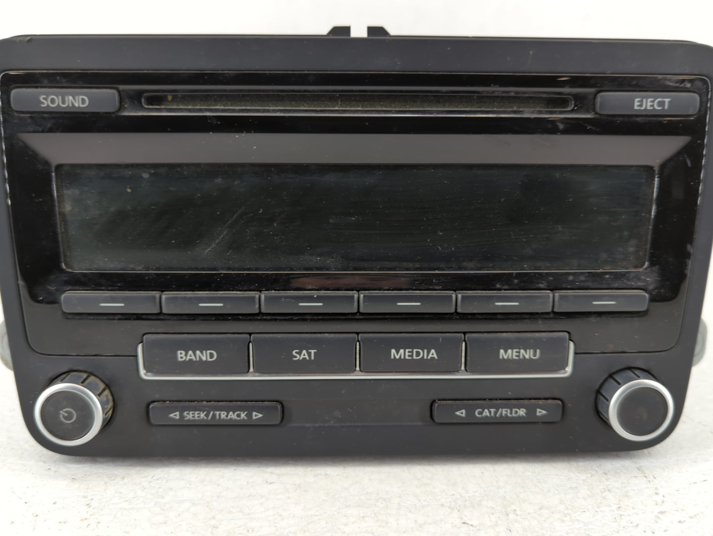 2011-2014 Volkswagen Jetta Radio AM FM Cd Player Receiver Replacement P/N:1K0 035 164 D 1K0 035 164 F Fits OEM Used Auto Par