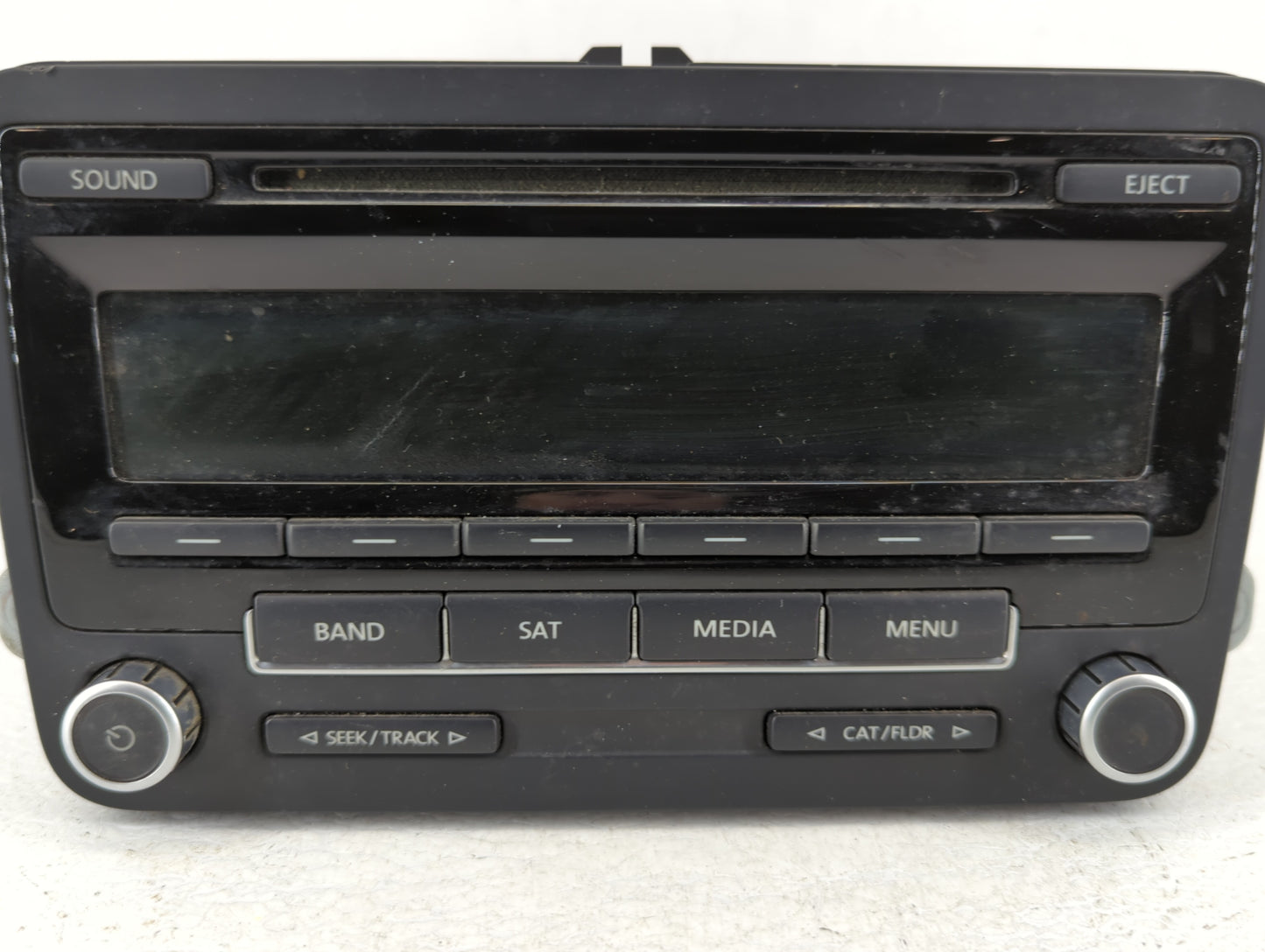 2011-2014 Volkswagen Jetta Radio AM FM Cd Player Receiver Replacement P/N:1K0 035 164 D 1K0 035 164 F Fits OEM Used Auto Par