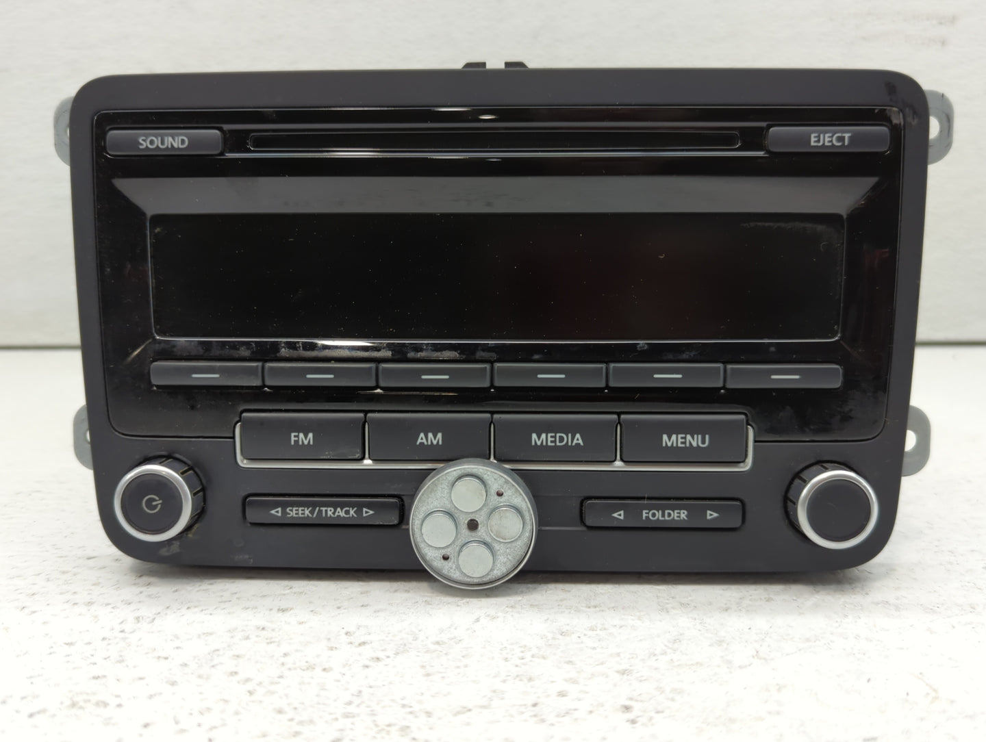 2011-2014 Volkswagen Jetta Radio AM FM Cd Player Receiver Replacement P/N:1K0 035 164 D 1K0 035 180 AE Fits OEM Used Auto Pa