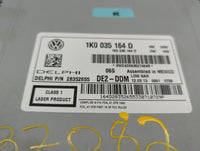2011-2014 Volkswagen Jetta Radio AM FM Cd Player Receiver Replacement P/N:1K0 035 164 D 1K0 035 180 AE Fits OEM Used Auto Pa