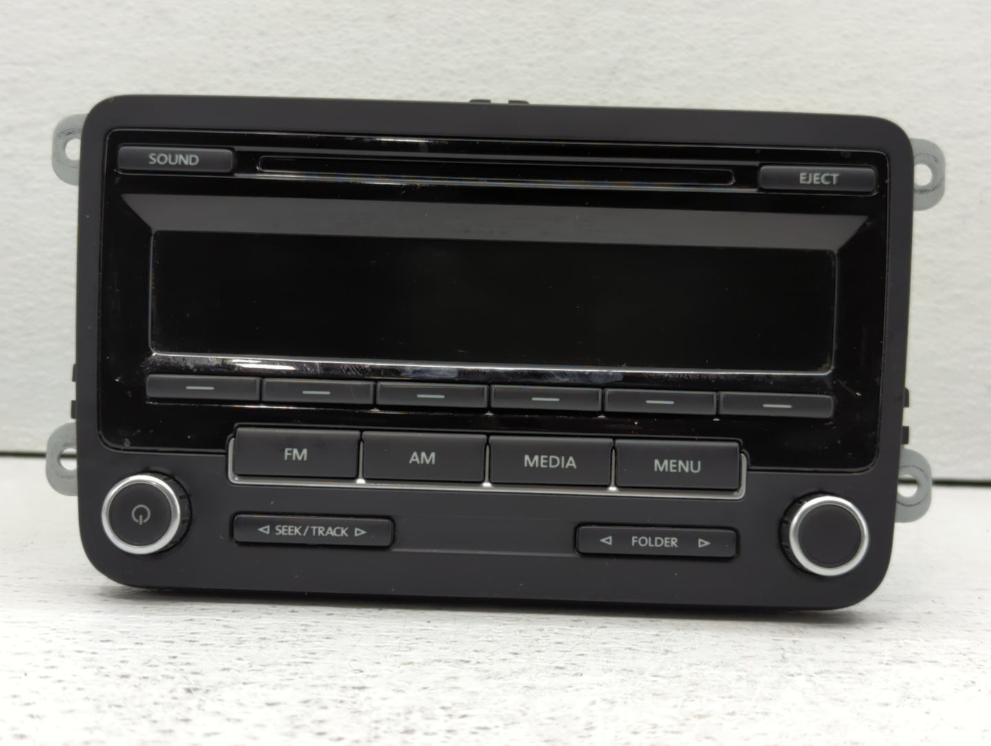 2011-2014 Volkswagen Jetta Radio AM FM Cd Player Receiver Replacement P/N:1K0 035 164 D 1K0 035 180 AE Fits OEM Used Auto Pa