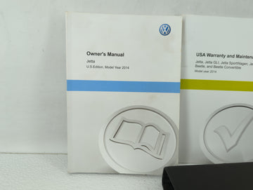 2014 Volkswagen Jetta Owners Manual Book Guide OEM Used Auto Parts