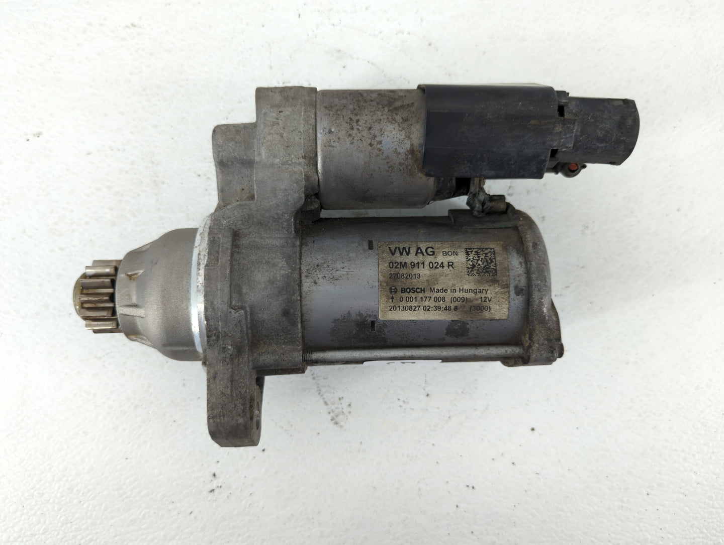 2014 Volkswagen Jetta Car Starter Motor Solenoid OEM P/N:02M 911 024 R Fits Fits 2015 2016 2017 2018 2019 2020 2021 2022 OEM