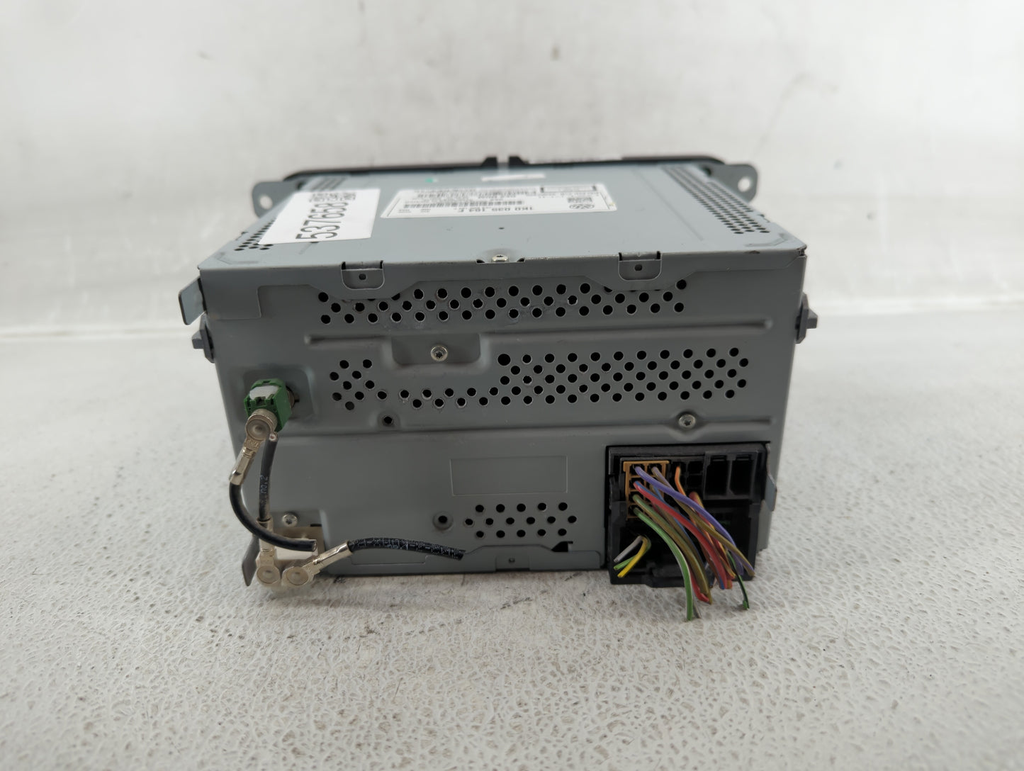 2014 Volkswagen Jetta Radio AM FM Cd Player Receiver Replacement P/N:1K0 035 164 F Fits Fits 2013 2015 OEM Used Auto Parts -
