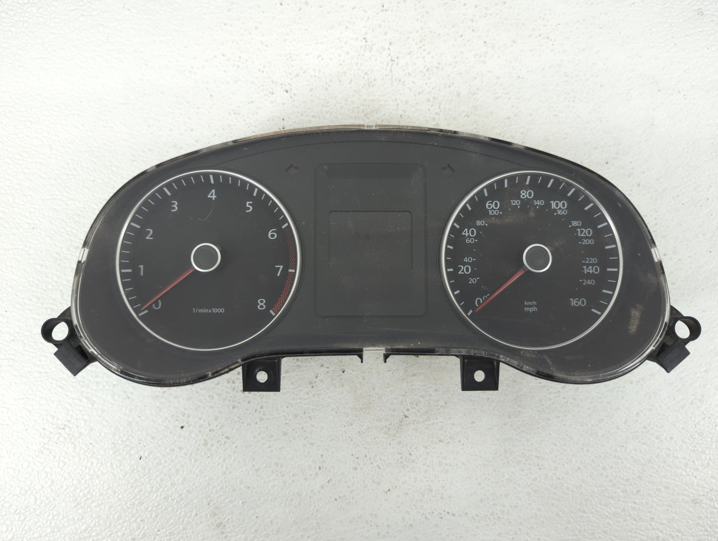 2014 Volkswagen Jetta Instrument Cluster Speedometer Gauges P/N:5C6920953B Fits OEM Used Auto Parts - Oemusedautoparts1.com