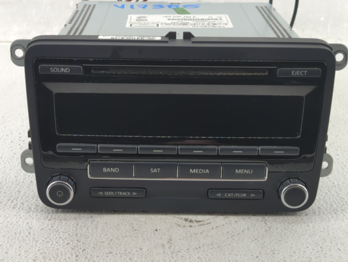 2014-2014 Volkswagen Jetta Am Fm Cd Player Radio Receiver 539324 - Oemusedautoparts1.com