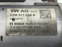2014 Volkswagen Jetta Car Starter Motor Solenoid OEM P/N:02M 911 024 R Fits Fits 2015 2016 2017 2018 2019 2020 2021 2022 OEM