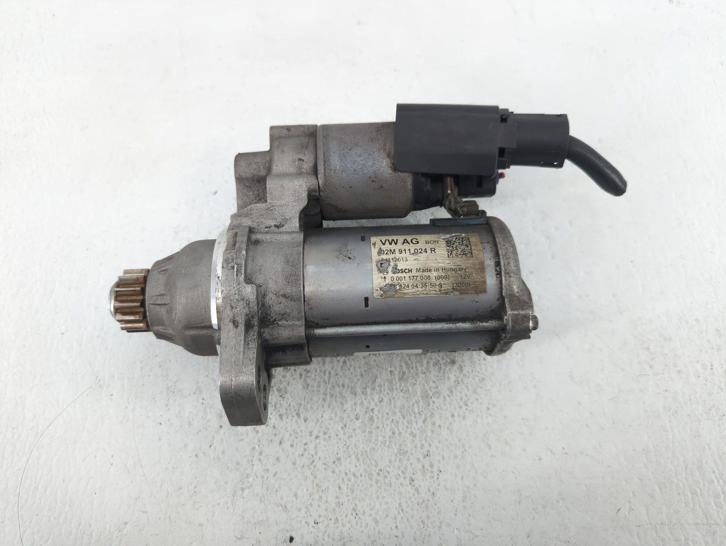 2014 Volkswagen Jetta Car Starter Motor Solenoid OEM P/N:02M 911 024 R Fits Fits 2015 2016 2017 2018 2019 2020 2021 2022 OEM