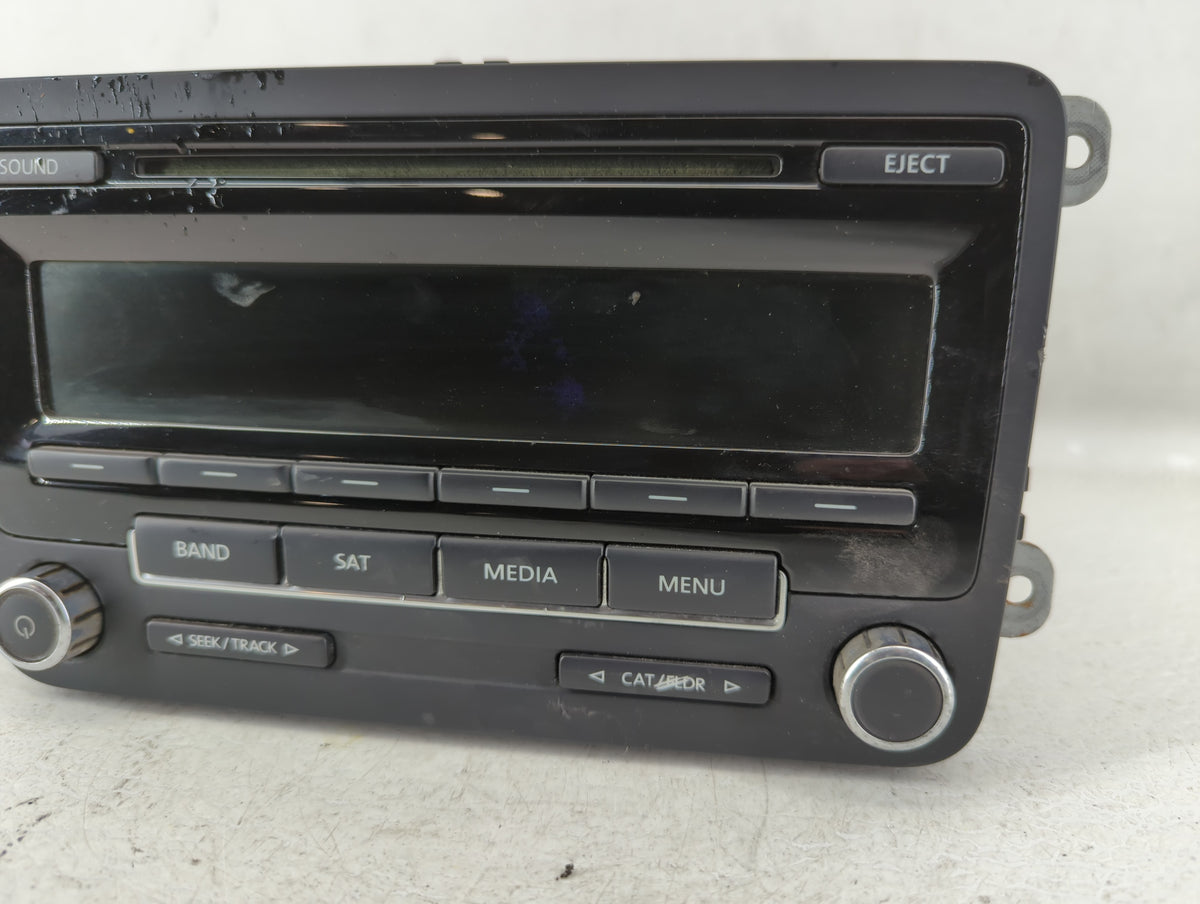 2014-2014 Volkswagen Jetta Am Fm Cd Player Radio Receiver 549266 - Oemusedautoparts1.com