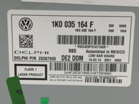2014 Volkswagen Jetta Radio AM FM Cd Player Receiver Replacement P/N:1K0 035 164 F Fits Fits 2013 2015 OEM Used Auto Parts -