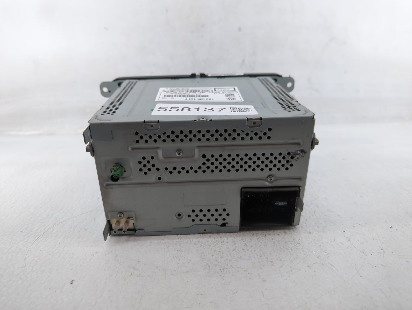 2014 Volkswagen Jetta Radio AM FM Cd Player Receiver Replacement P/N:1K0 035 164 F Fits Fits 2013 2015 OEM Used Auto Parts -