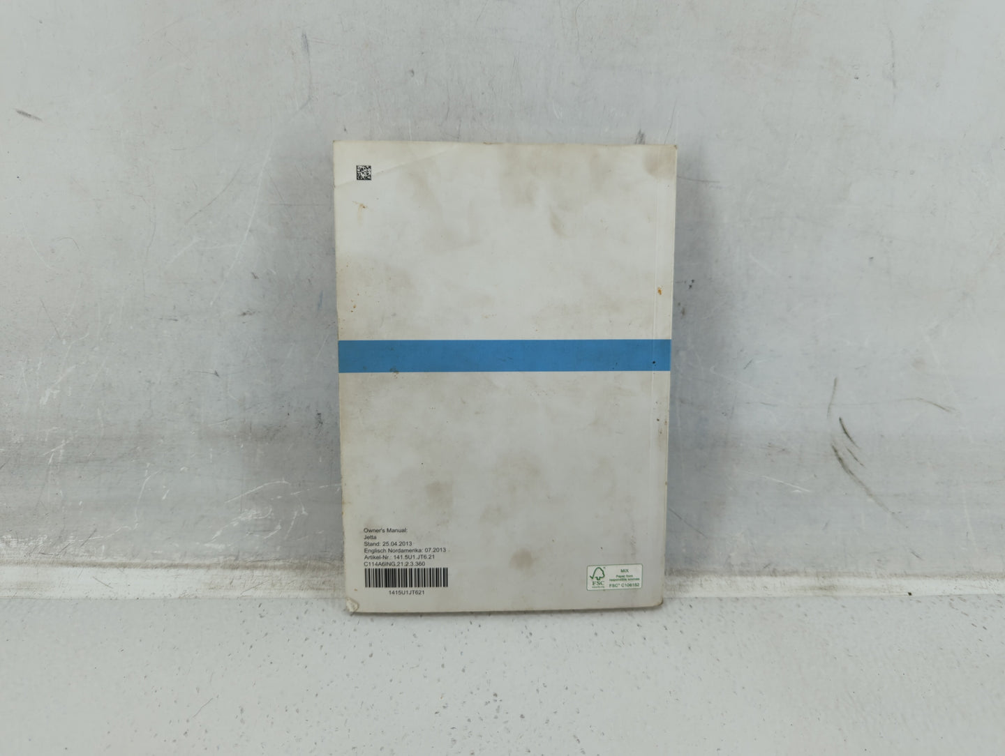 2014 Volkswagen Jetta Owners Manual Book Guide P/N:1415U1JT621 OEM Used Auto Parts - Oemusedautoparts1.com