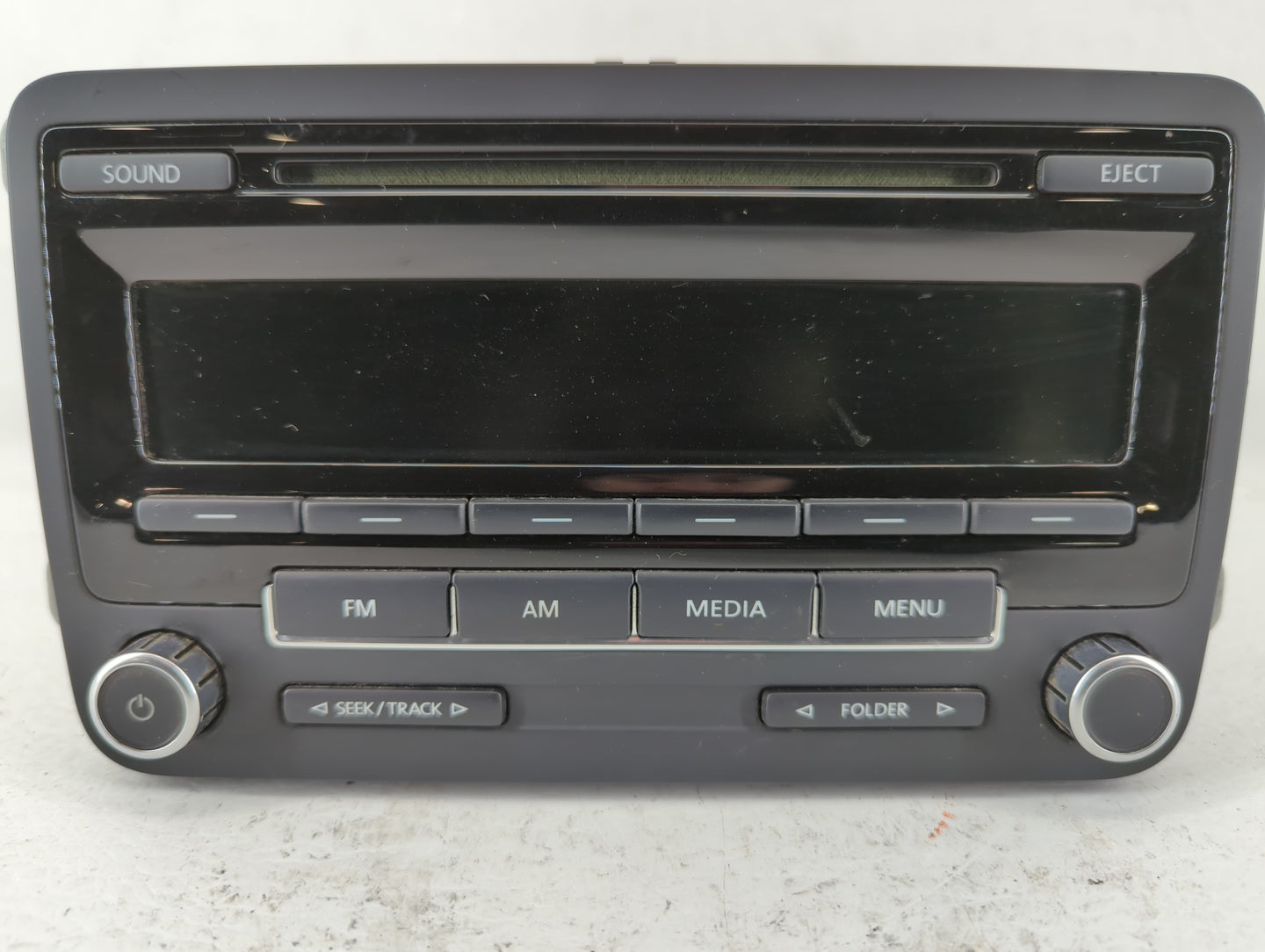 2011-2014 Volkswagen Jetta Am Fm Cd Player Radio Receiver - Oemusedautoparts1.com