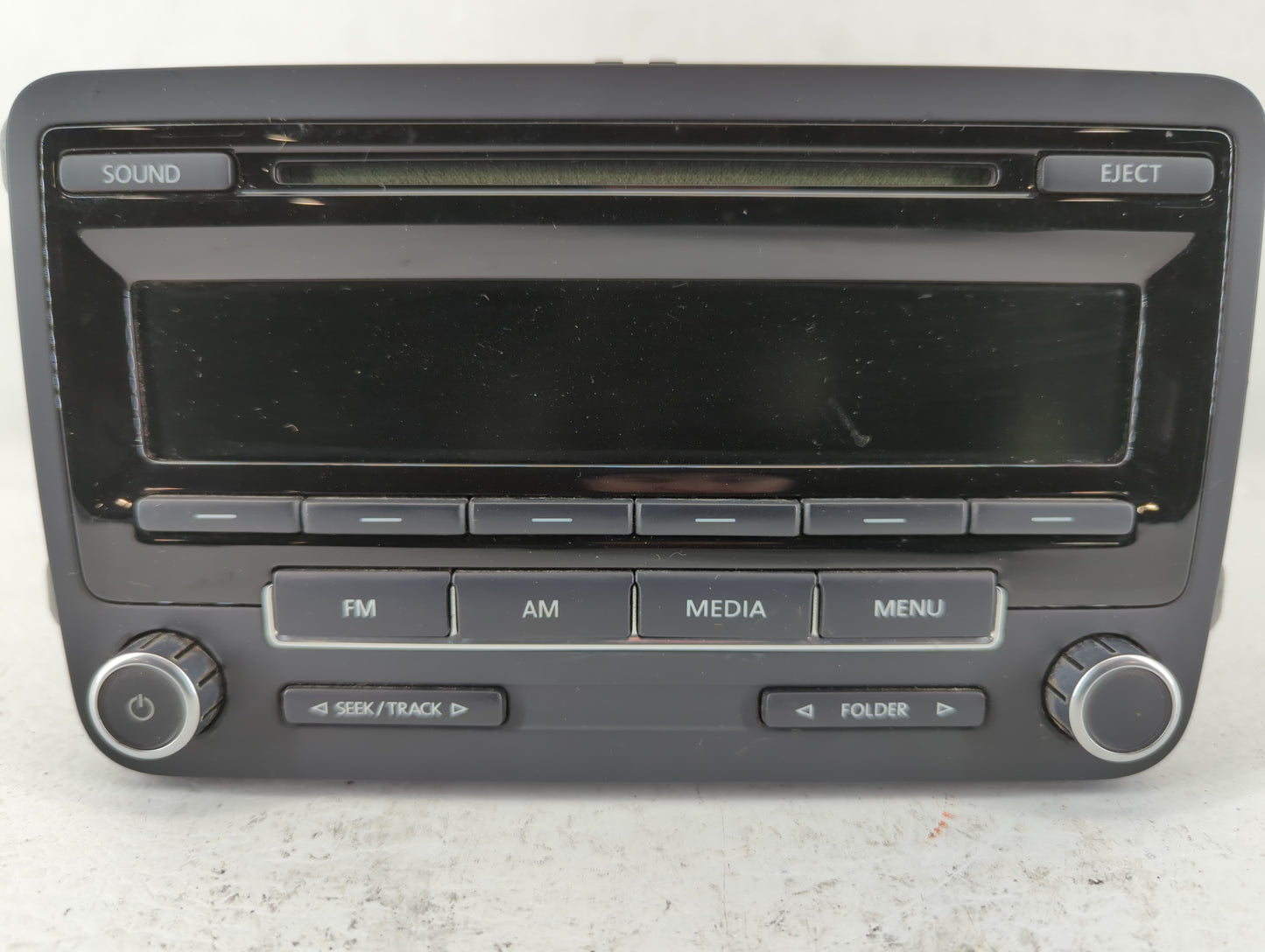 2011-2014 Volkswagen Jetta Am Fm Cd Player Radio Receiver - Oemusedautoparts1.com