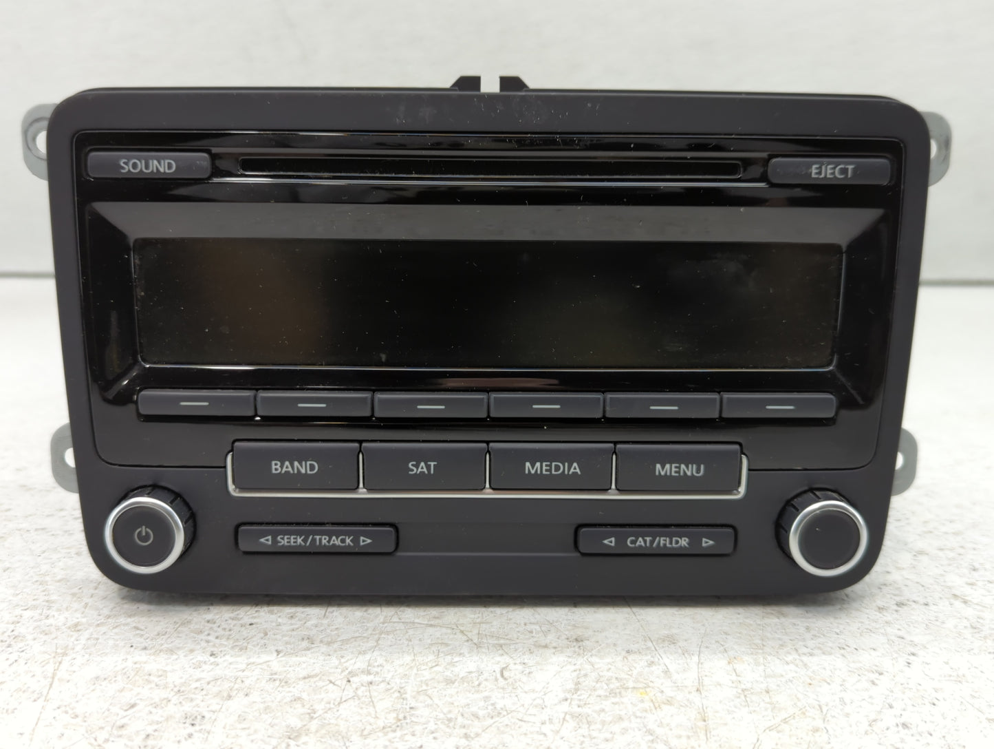 2014 Volkswagen Jetta Radio AM FM Cd Player Receiver Replacement P/N:1K0 035 164 F Fits Fits 2013 2015 OEM Used Auto Parts -