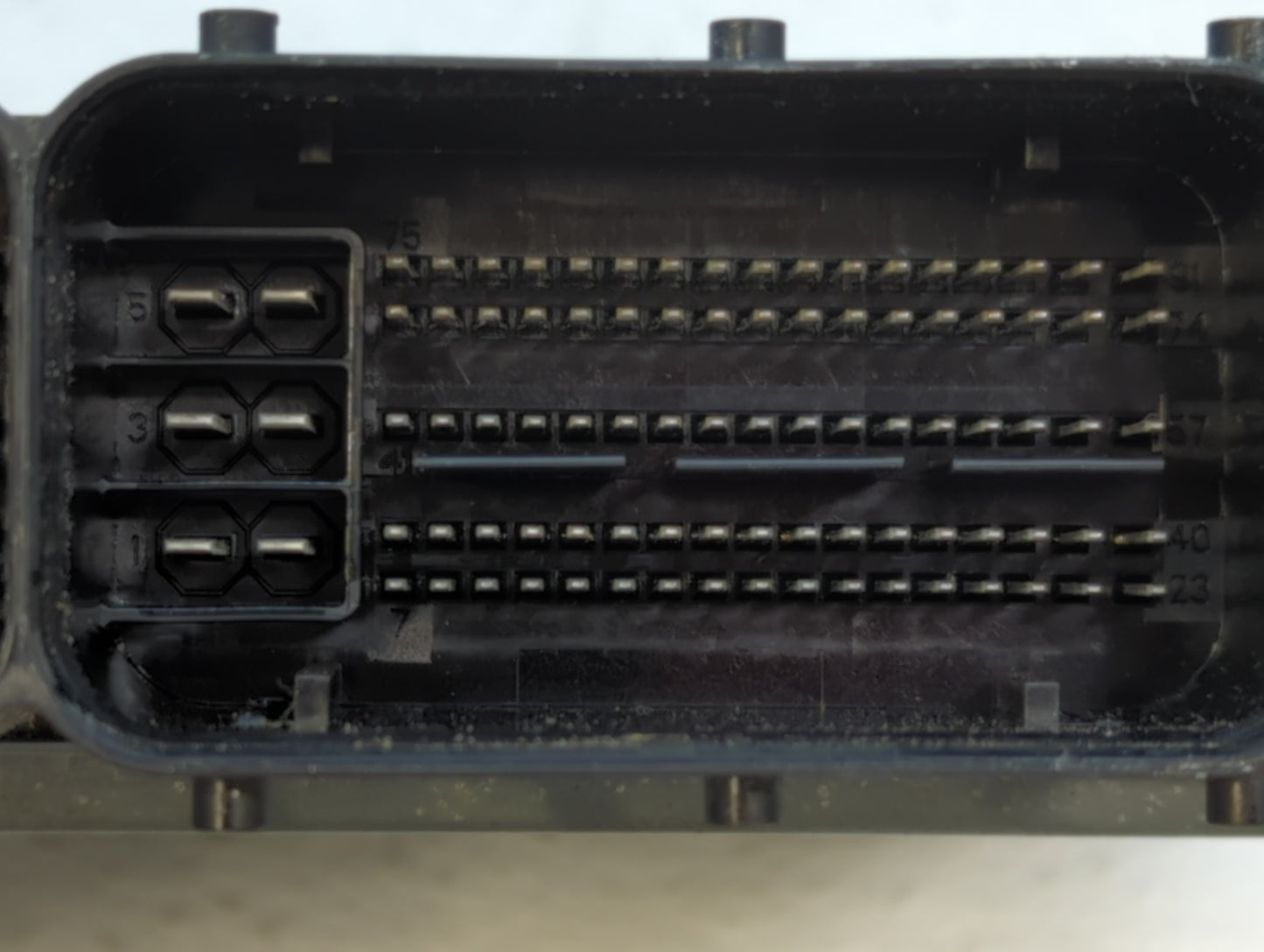2014 Volkswagen Jetta PCM Engine Control Computer ECU ECM PCU OEM P/N:06K 907 425 Fits OEM Used Auto Parts - Oemusedautopart