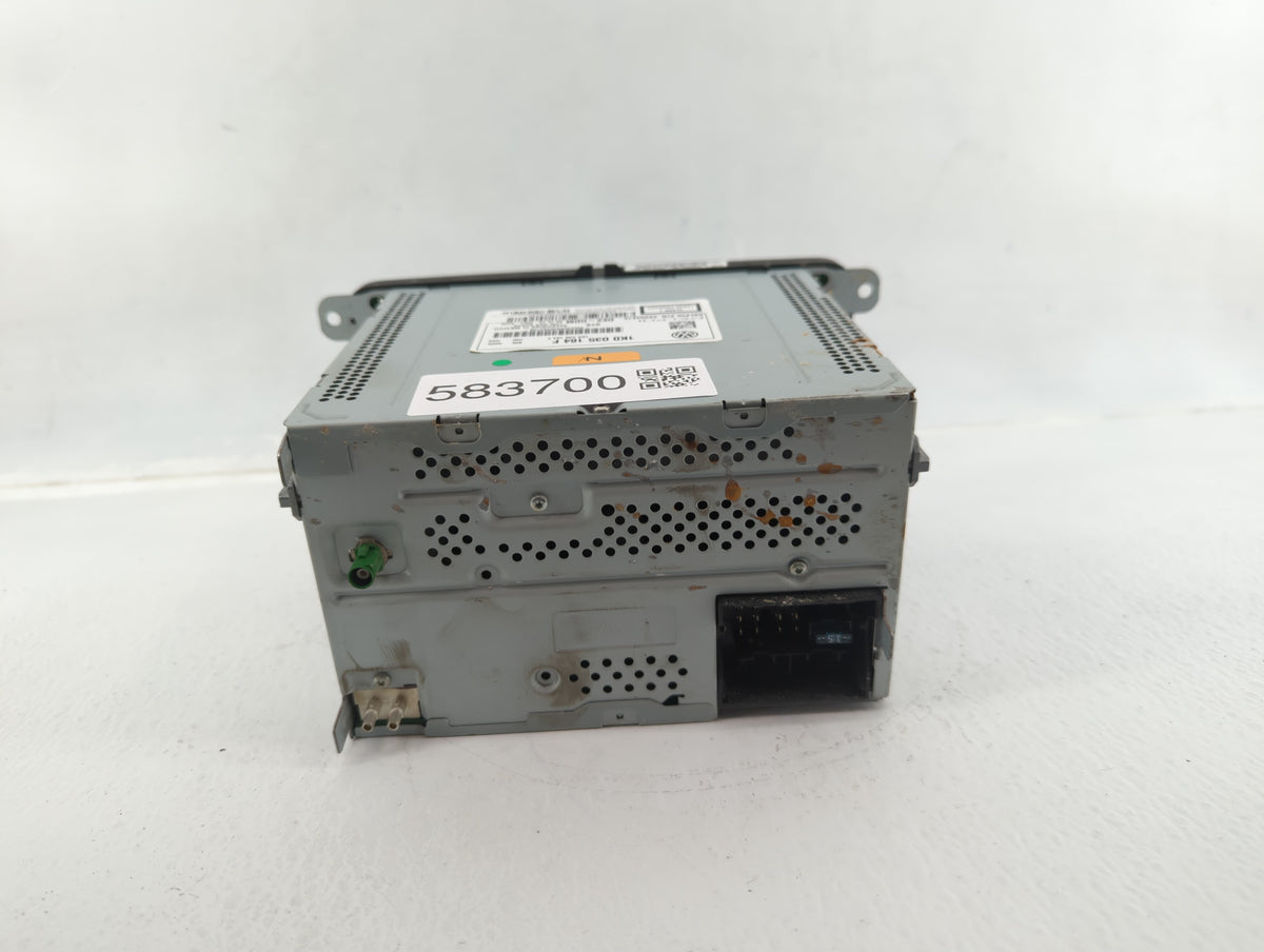 2014-2014 Volkswagen Jetta Am Fm Cd Player Radio Receiver 583700 - Oemusedautoparts1.com