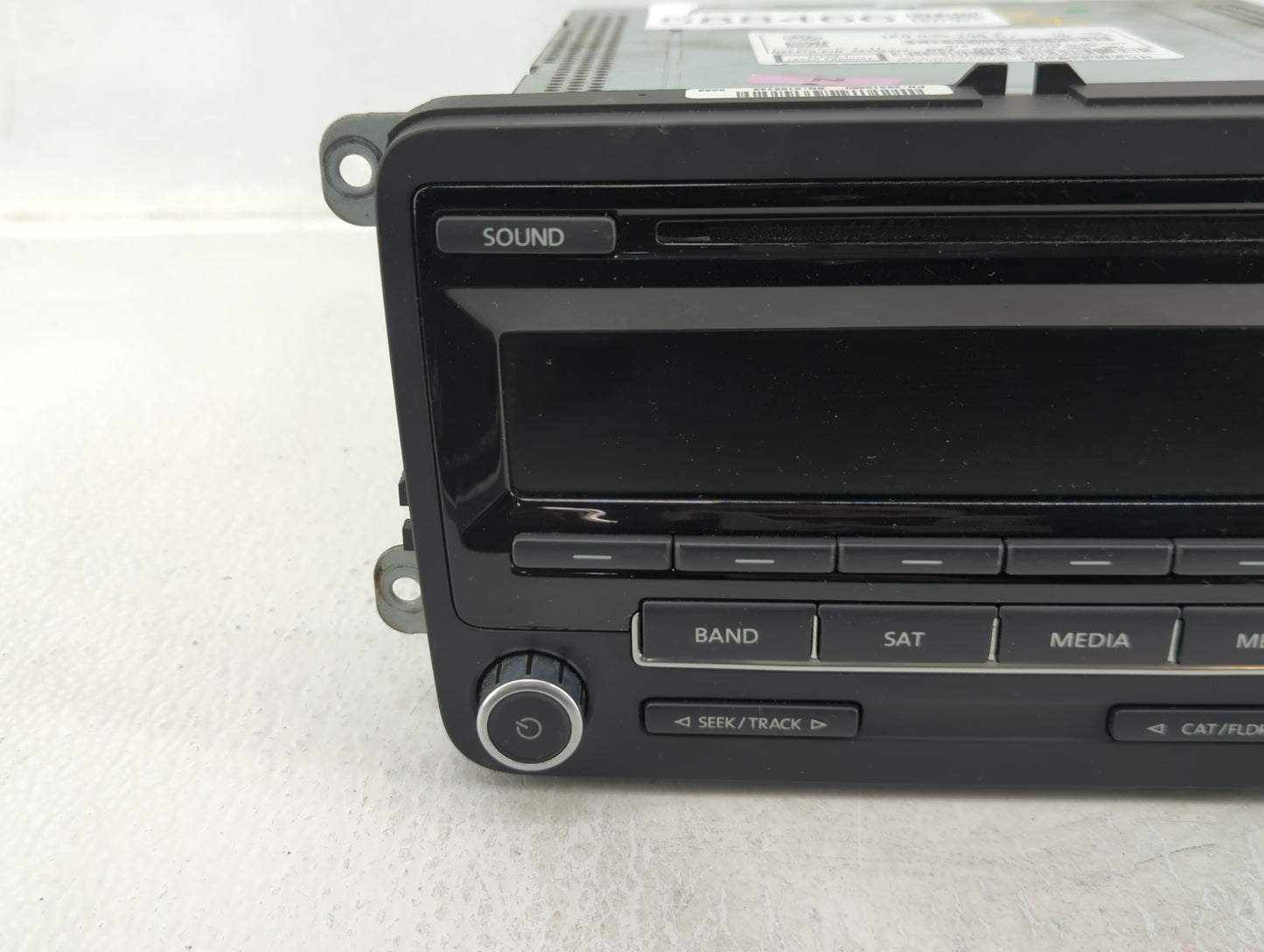 2014 Volkswagen Jetta Radio AM FM Cd Player Receiver Replacement P/N:1K0 035 164 F Fits Fits 2013 2015 OEM Used Auto Parts -