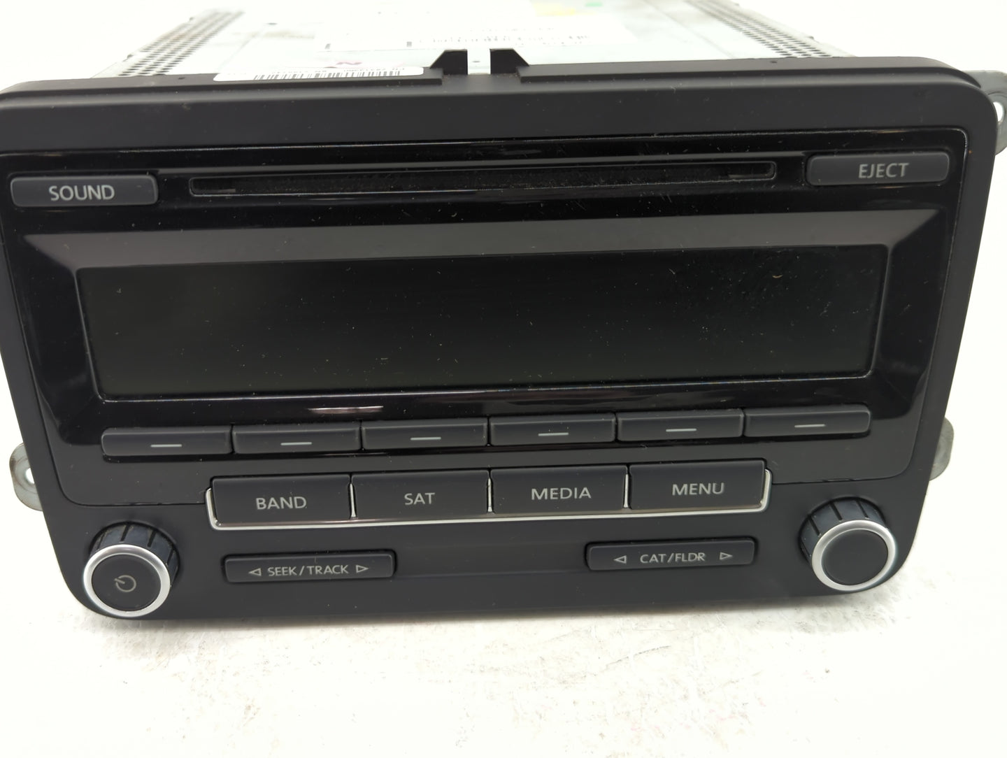 2014 Volkswagen Jetta Radio AM FM Cd Player Receiver Replacement P/N:1K0 035 164 F Fits Fits 2013 2015 OEM Used Auto Parts -