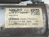 2014 Volkswagen Jetta Car Starter Motor Solenoid OEM P/N:02M 911 024 R Fits Fits 2015 2016 2017 2018 2019 2020 2021 2022 OEM