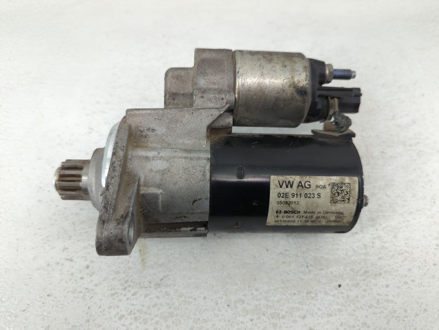 2012-2018 Volkswagen Jetta Car Starter Motor Solenoid OEM P/N:02E911023S 0001121435 Fits OEM Used Auto Parts - Oemusedautopa
