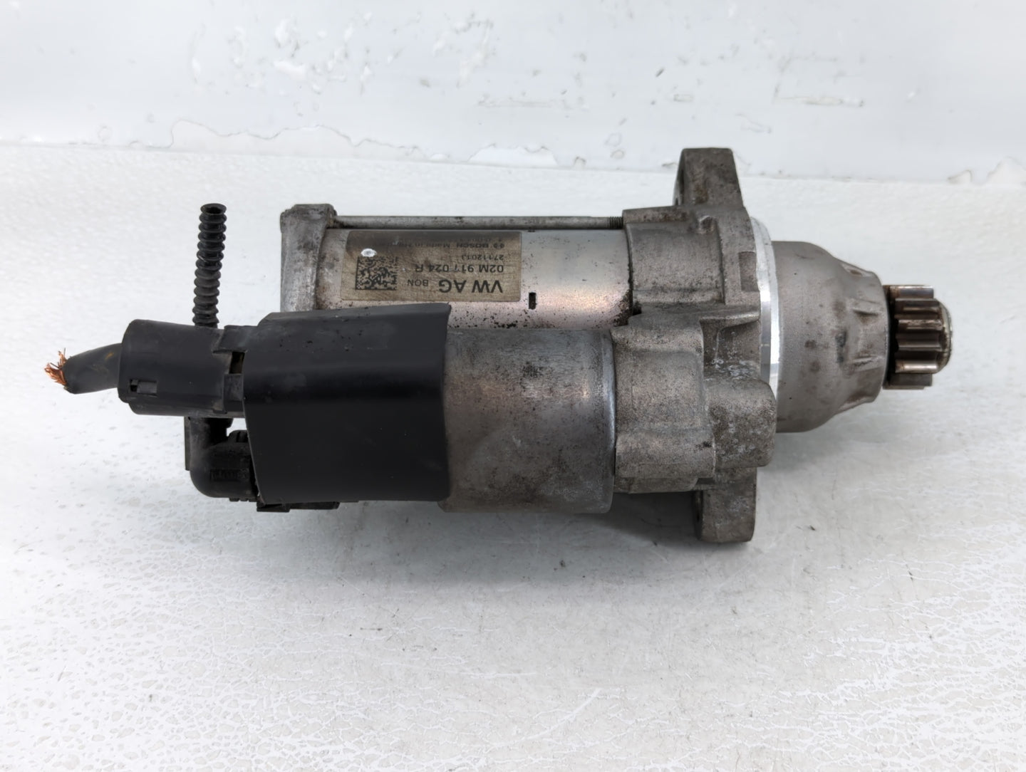 2014 Volkswagen Jetta Car Starter Motor Solenoid OEM P/N:02M 911 024 R Fits Fits 2015 2016 2017 2018 2019 2020 2021 2022 OEM