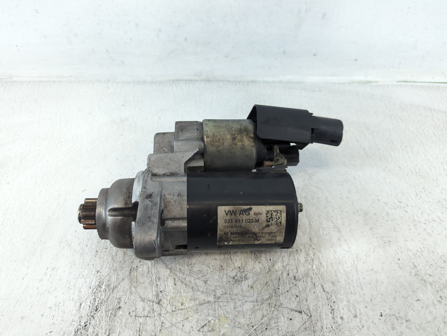 2006-2016 Volkswagen Jetta Car Starter Motor Solenoid OEM P/N:02T 911 023 M Fits OEM Used Auto Parts - Oemusedautoparts1.com