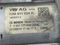 2014 Volkswagen Jetta Car Starter Motor Solenoid OEM P/N:14092013 02M 911 024 R Fits Fits 2015 2016 2017 2018 2019 2020 2021