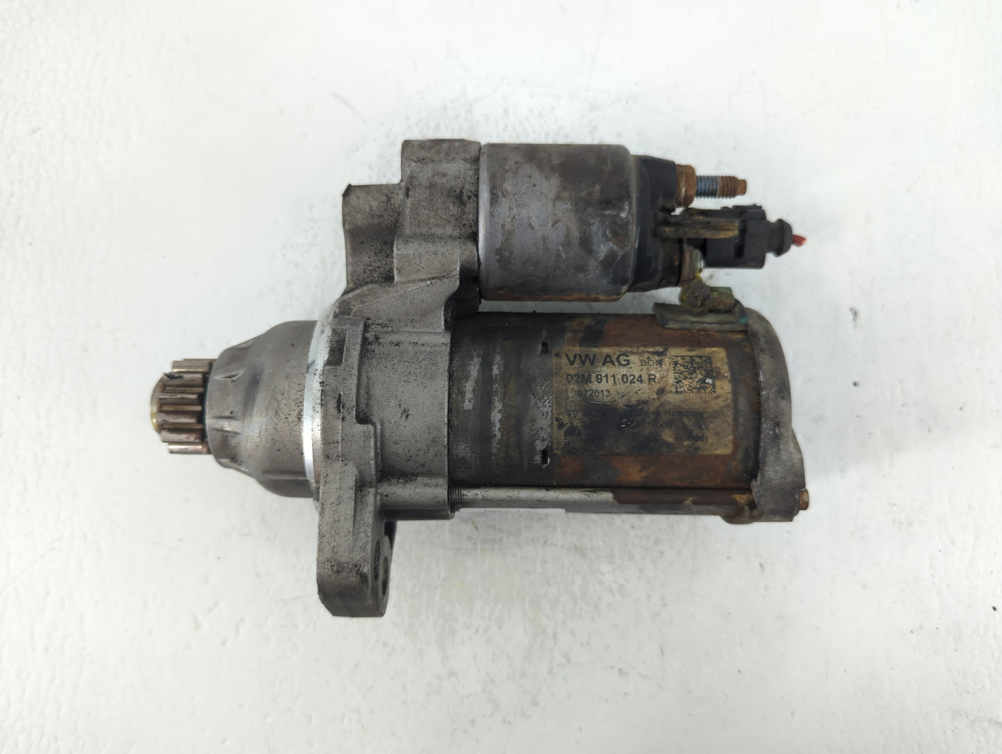 2014 Volkswagen Jetta Car Starter Motor Solenoid OEM P/N:14092013 02M 911 024 R Fits Fits 2015 2016 2017 2018 2019 2020 2021