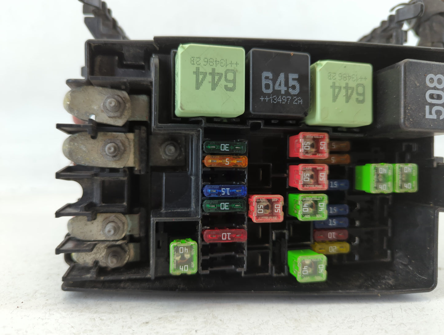 2010-2014 Volkswagen Jetta Fusebox Fuse Box Panel Relay Module P/N:E00004440 Fits OEM Used Auto Parts - Oemusedautoparts1.co