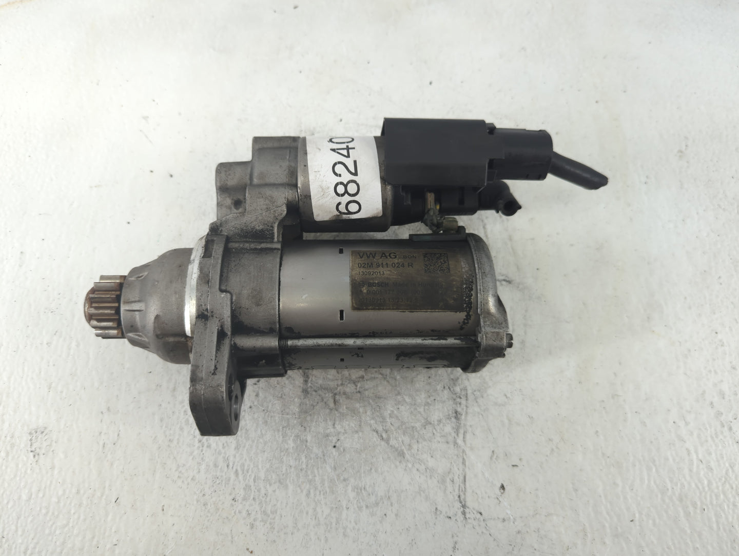 2014 Volkswagen Jetta Car Starter Motor Solenoid OEM P/N:13092013 02M 911 024 R Fits Fits 2015 2016 2017 2018 2019 2020 2021