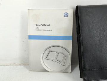 2014 Volkswagen Jetta Owners Manual Book Guide P/N:1425U1JT623 OEM Used Auto Parts