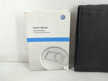 2014 Volkswagen Jetta Owners Manual Book Guide P/N:1415U1JV621 OEM Used Auto Parts