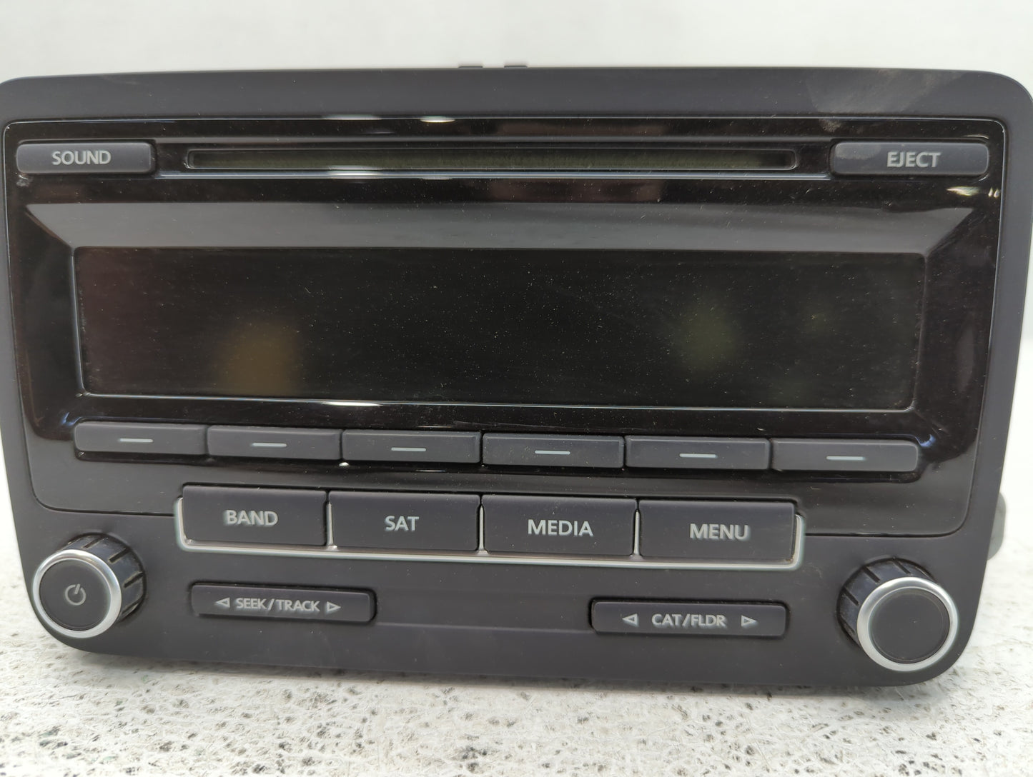 2011-2014 Volkswagen Jetta Radio AM FM Cd Player Receiver Replacement P/N:1K0 035 164 C Fits Fits 2011 2012 2013 2014 2015 2