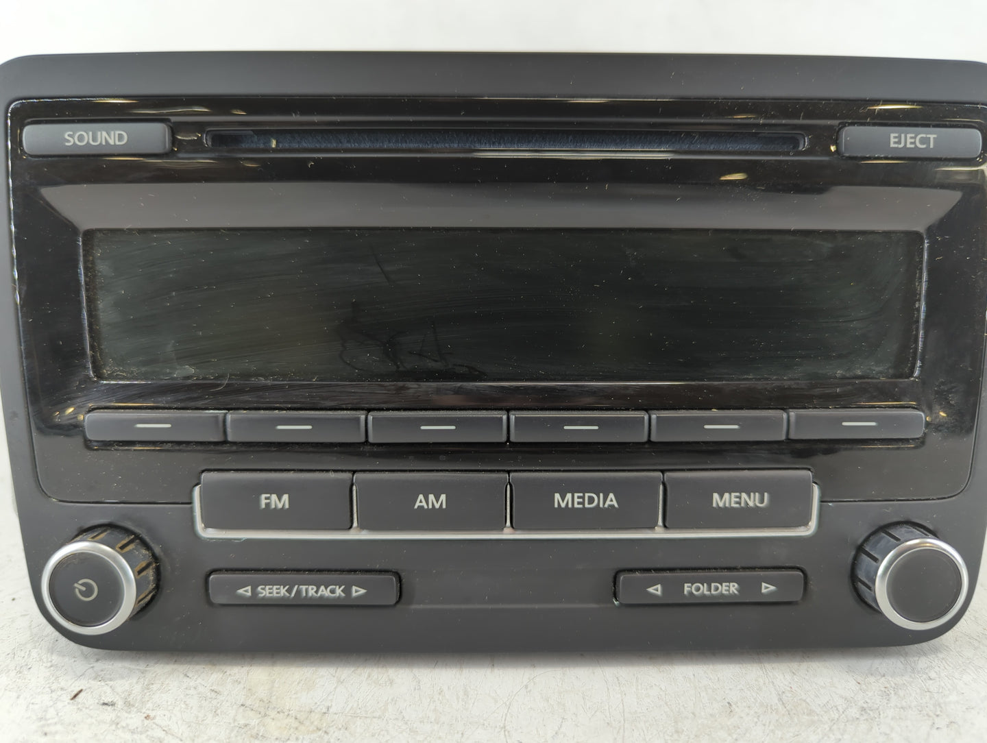 2011-2014 Volkswagen Jetta Am Fm Cd Player Radio Receiver - Oemusedautoparts1.com
