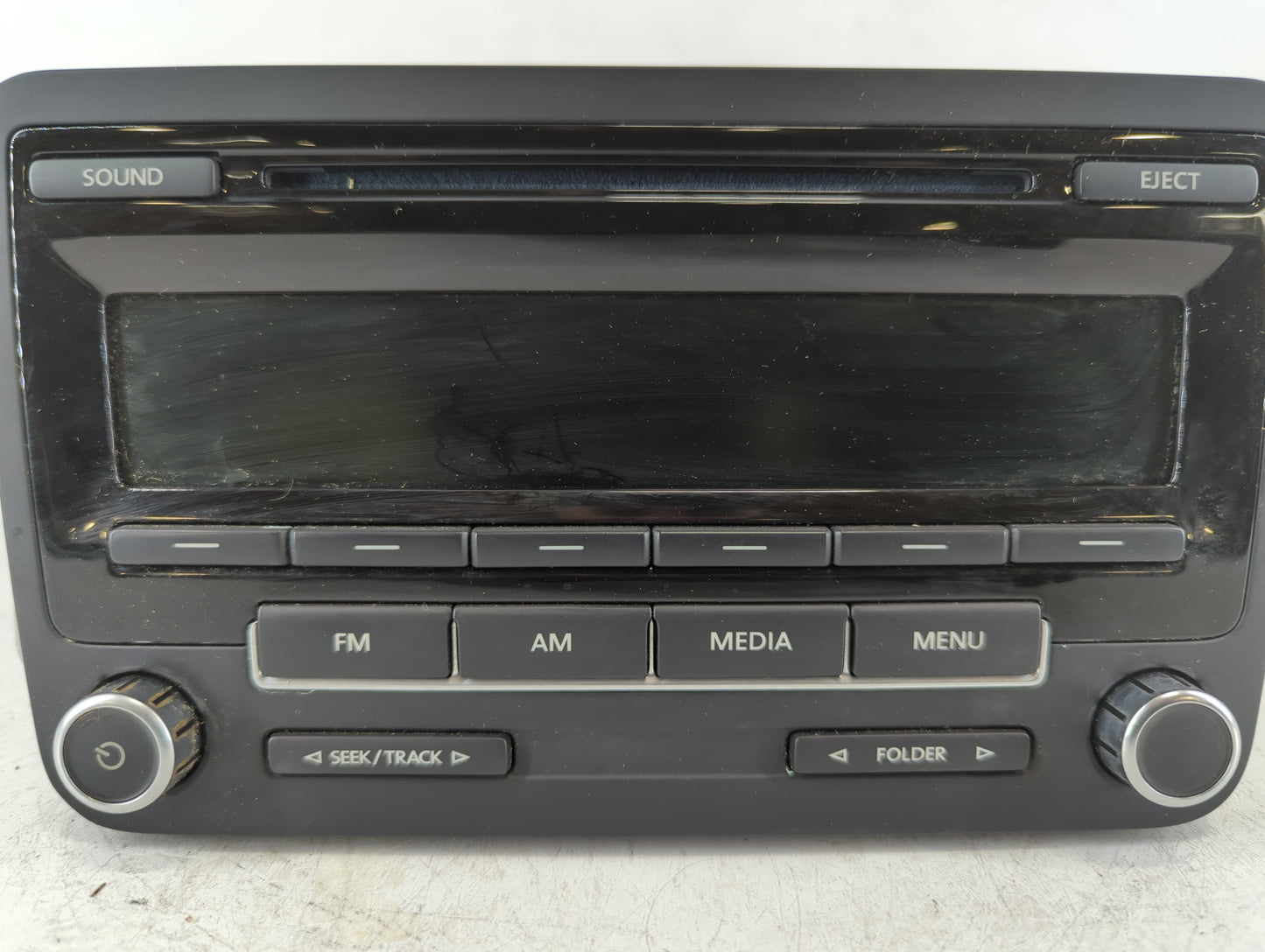 2011-2014 Volkswagen Jetta Am Fm Cd Player Radio Receiver - Oemusedautoparts1.com