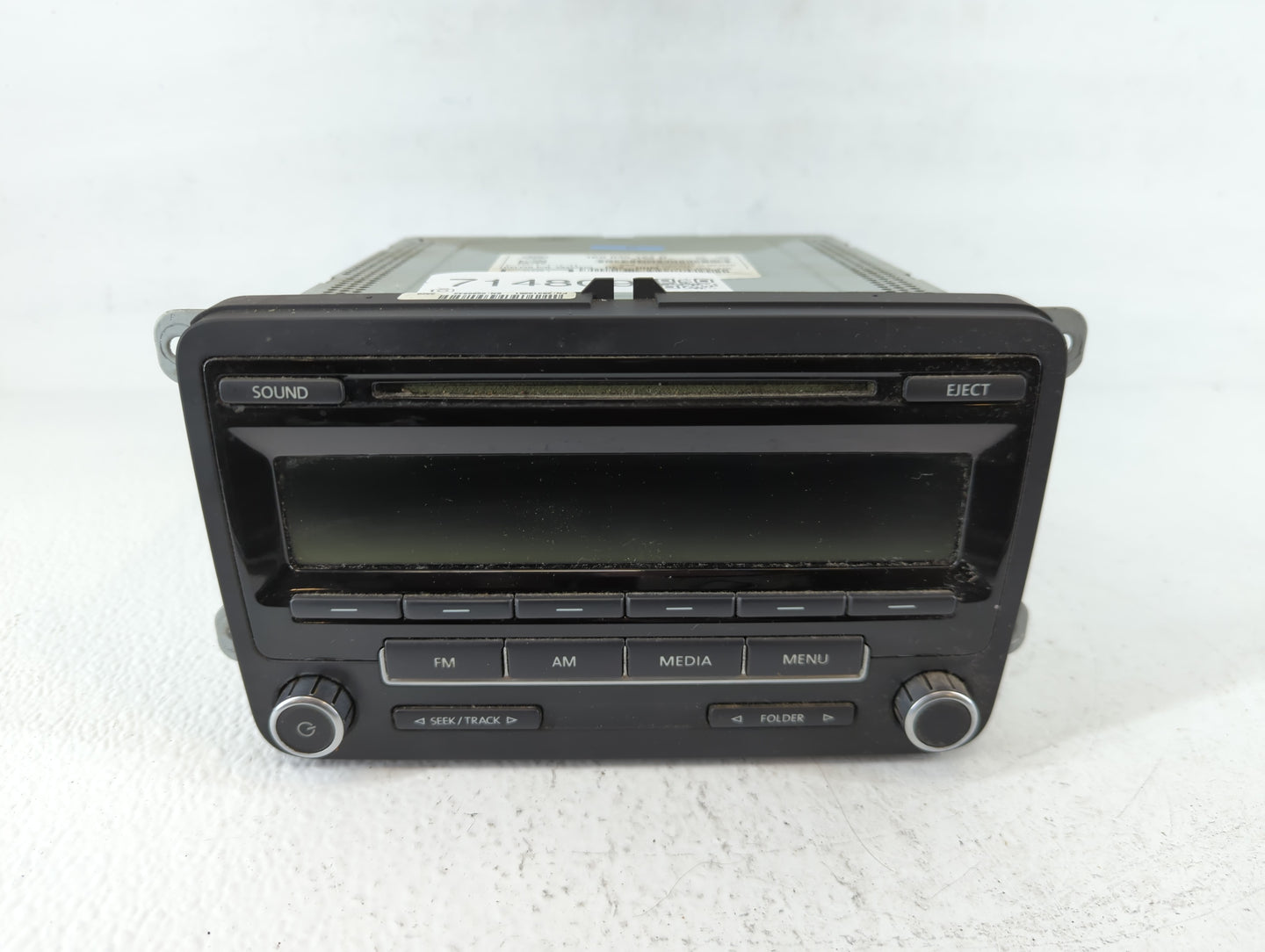 2011-2014 Volkswagen Jetta Radio AM FM Cd Player Receiver Replacement P/N:1K0 035 164 D Fits Fits 2011 2012 2013 2014 2015 2