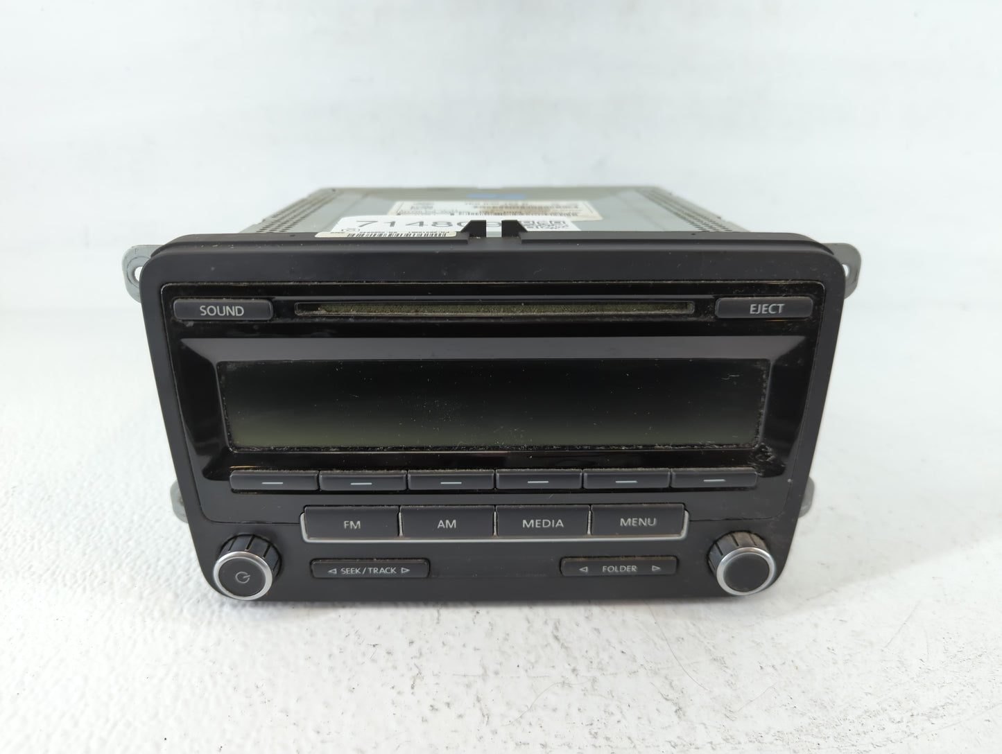 2011-2014 Volkswagen Jetta Radio AM FM Cd Player Receiver Replacement P/N:1K0 035 164 D Fits Fits 2011 2012 2013 2014 2015 2