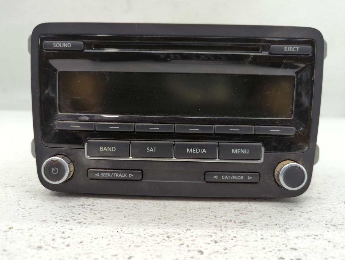 2014-2014 Volkswagen Jetta Am Fm Cd Player Radio Receiver 717102 - Oemusedautoparts1.com