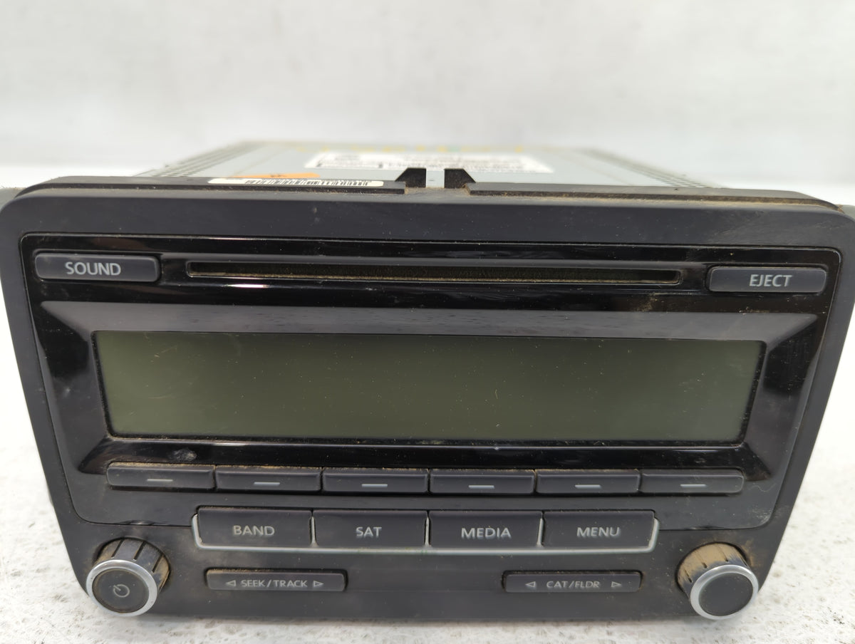2014-2014 Volkswagen Jetta Am Fm Cd Player Radio Receiver 717102 - Oemusedautoparts1.com