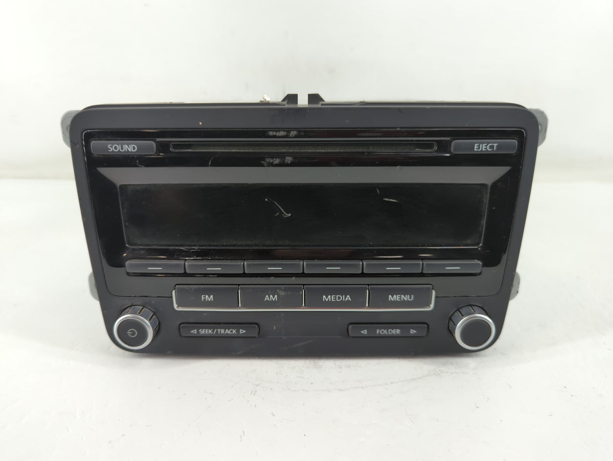 2011-2014 Volkswagen Jetta Am Fm Cd Player Radio Receiver 719750 - Oemusedautoparts1.com