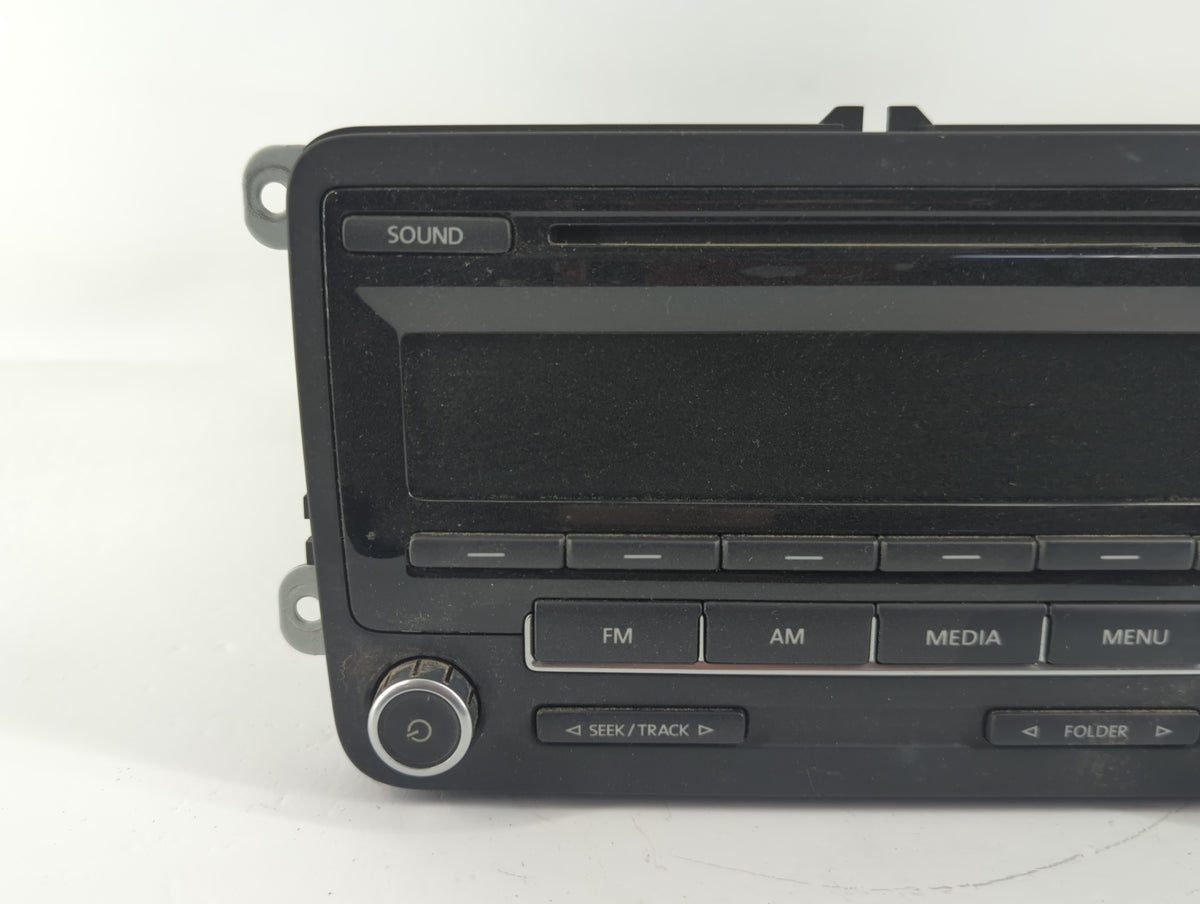 2011-2014 Volkswagen Jetta Am Fm Cd Player Radio Receiver 726376 - Oemusedautoparts1.com