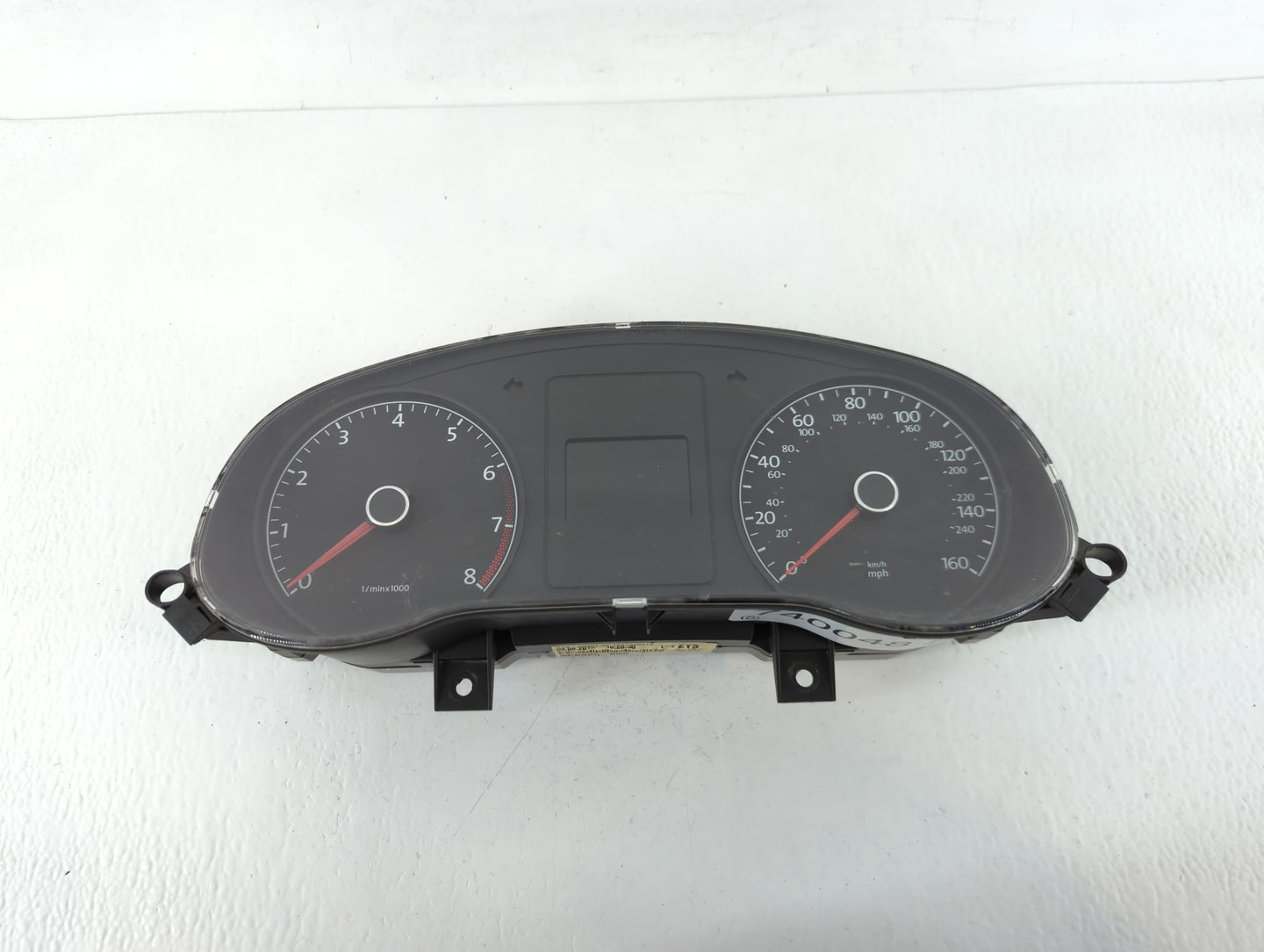 2014 Volkswagen Jetta Instrument Cluster Speedometer Gauges P/N:5C6920 973B Fits OEM Used Auto Parts - Oemusedautoparts1.com