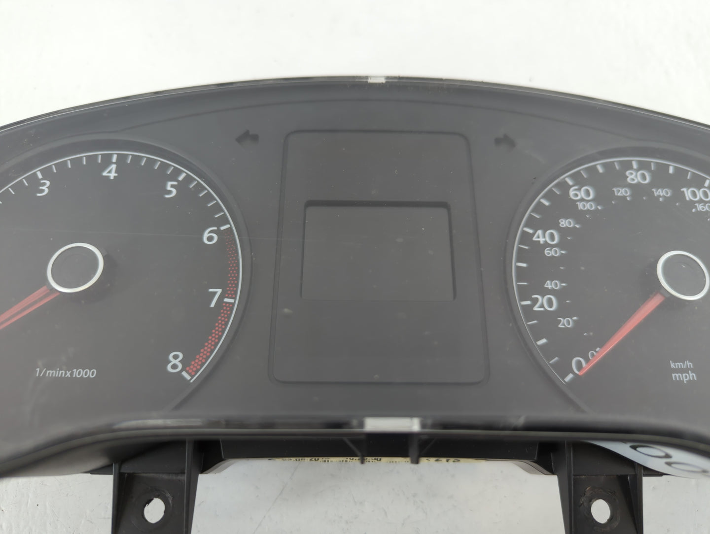 2014 Volkswagen Jetta Instrument Cluster Speedometer Gauges P/N:5C6920 973B Fits OEM Used Auto Parts - Oemusedautoparts1.com