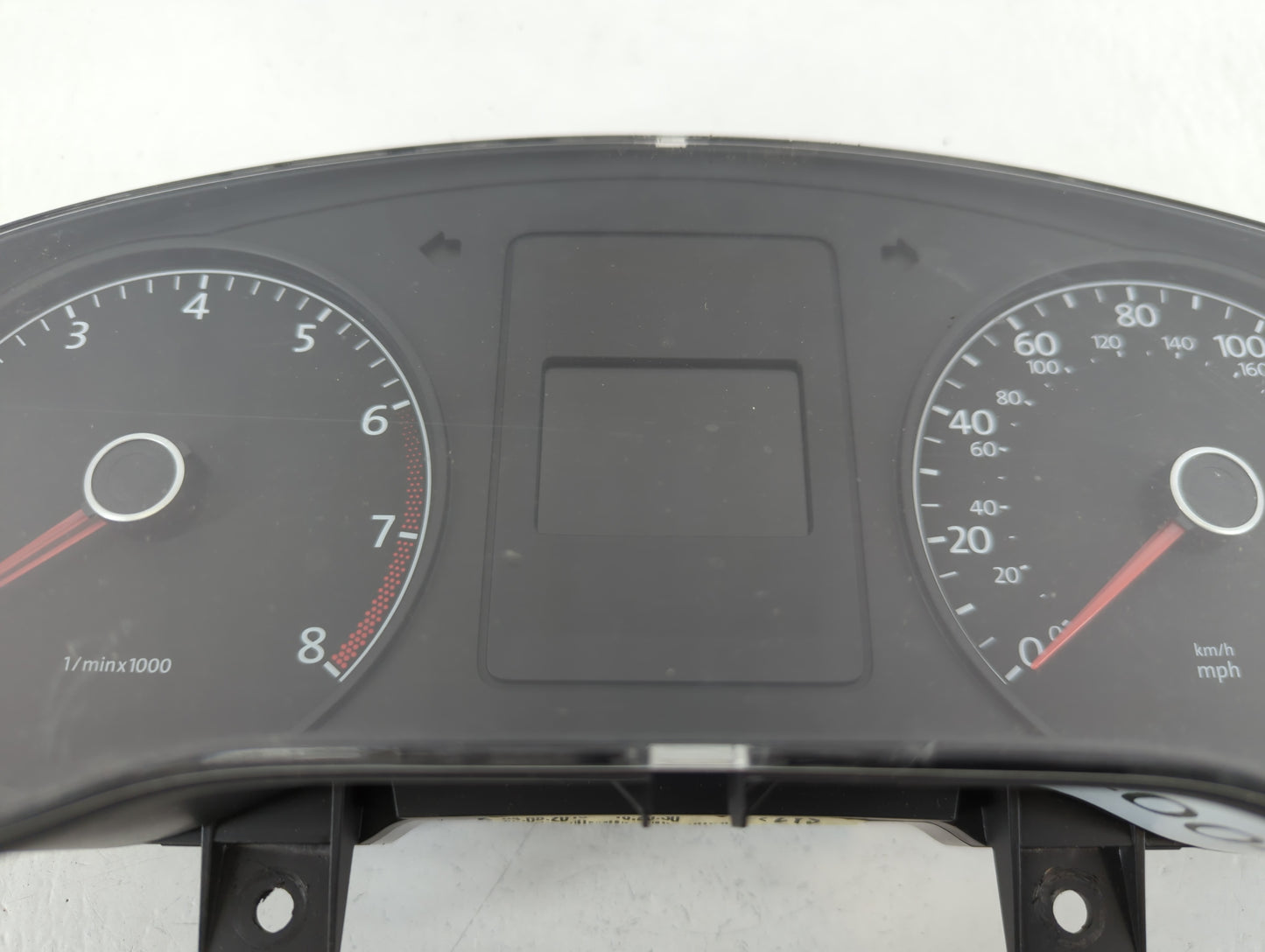 2014 Volkswagen Jetta Instrument Cluster Speedometer Gauges P/N:5C6920 973B Fits OEM Used Auto Parts - Oemusedautoparts1.com