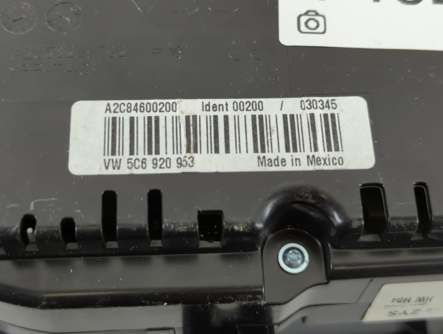 2014 Volkswagen Jetta Instrument Cluster Speedometer Gauges P/N:5C6 920 953 A2C84600200 Fits OEM Used Auto Parts - Oemusedau