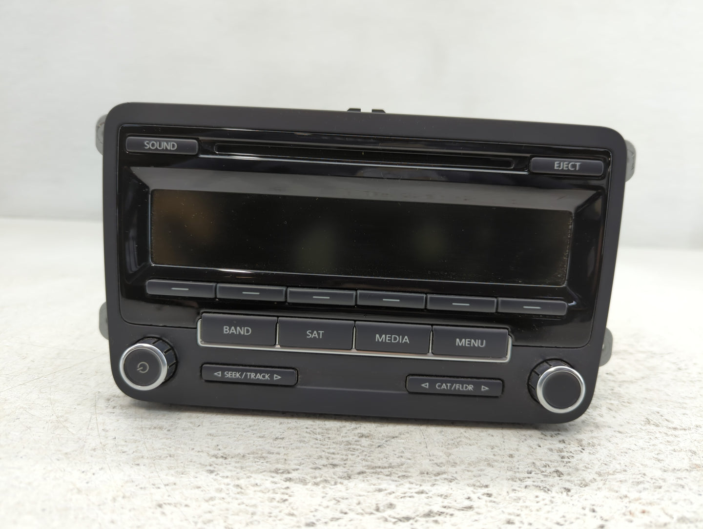2014 Volkswagen Jetta Radio AM FM Cd Player Receiver Replacement P/N:1K0 035 164 F Fits Fits 2013 2015 OEM Used Auto Parts -